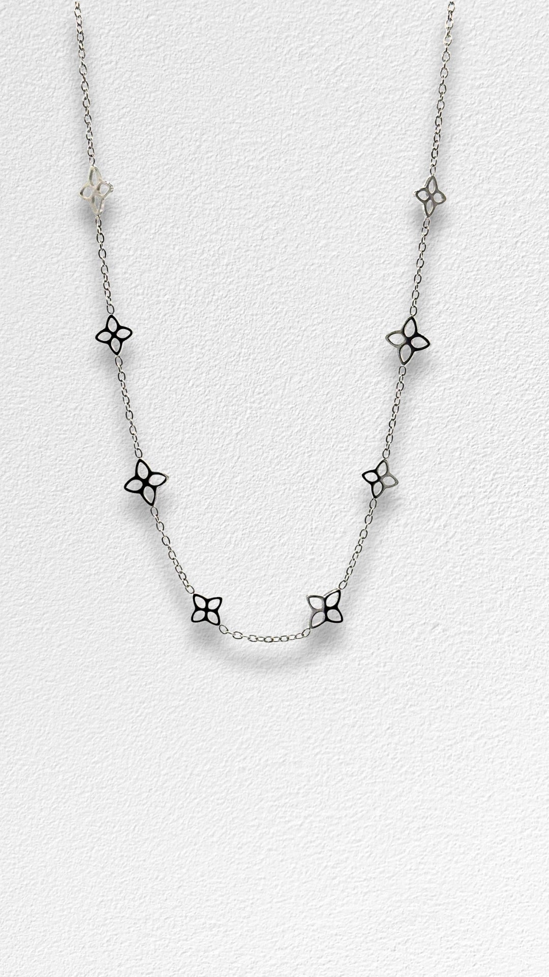 Deluxe Blossom Chain Silver