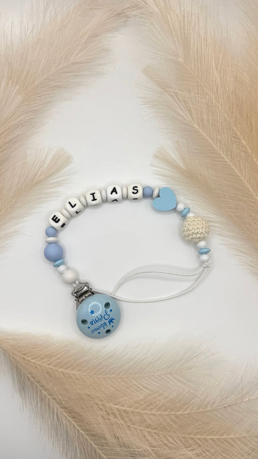 Nuckelkette Hellblau