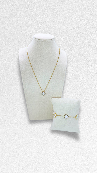Blossom Gold Set I 18K vergoldet