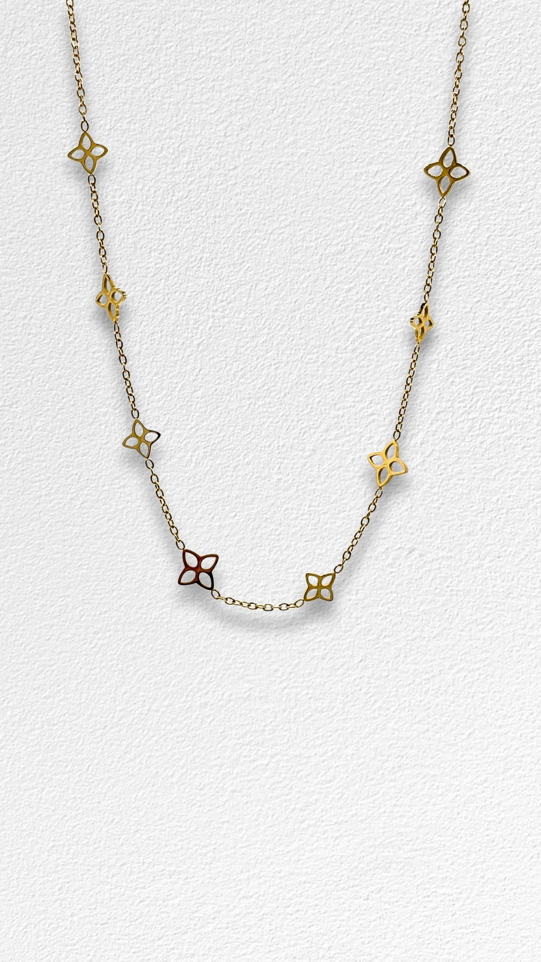 Deluxe Blossom Chain Gold I 18K vergoldet