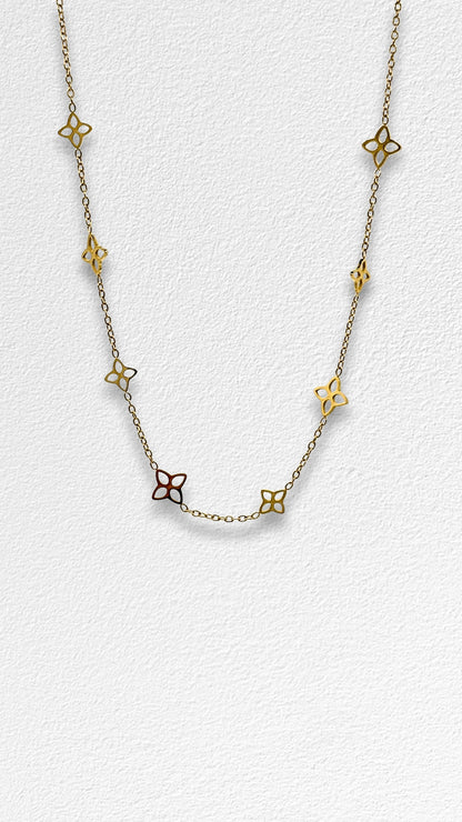 Deluxe Blossom Gold Set I 18K vergoldet