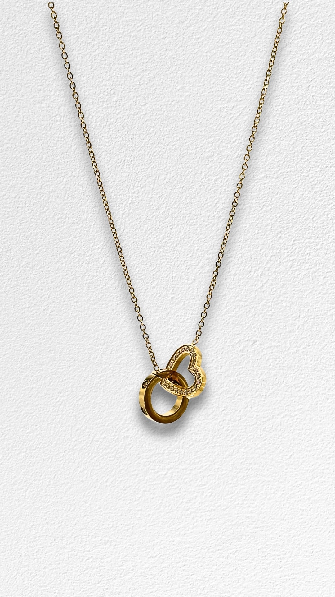 Linked Heart Chain Gold I 18K vergoldet